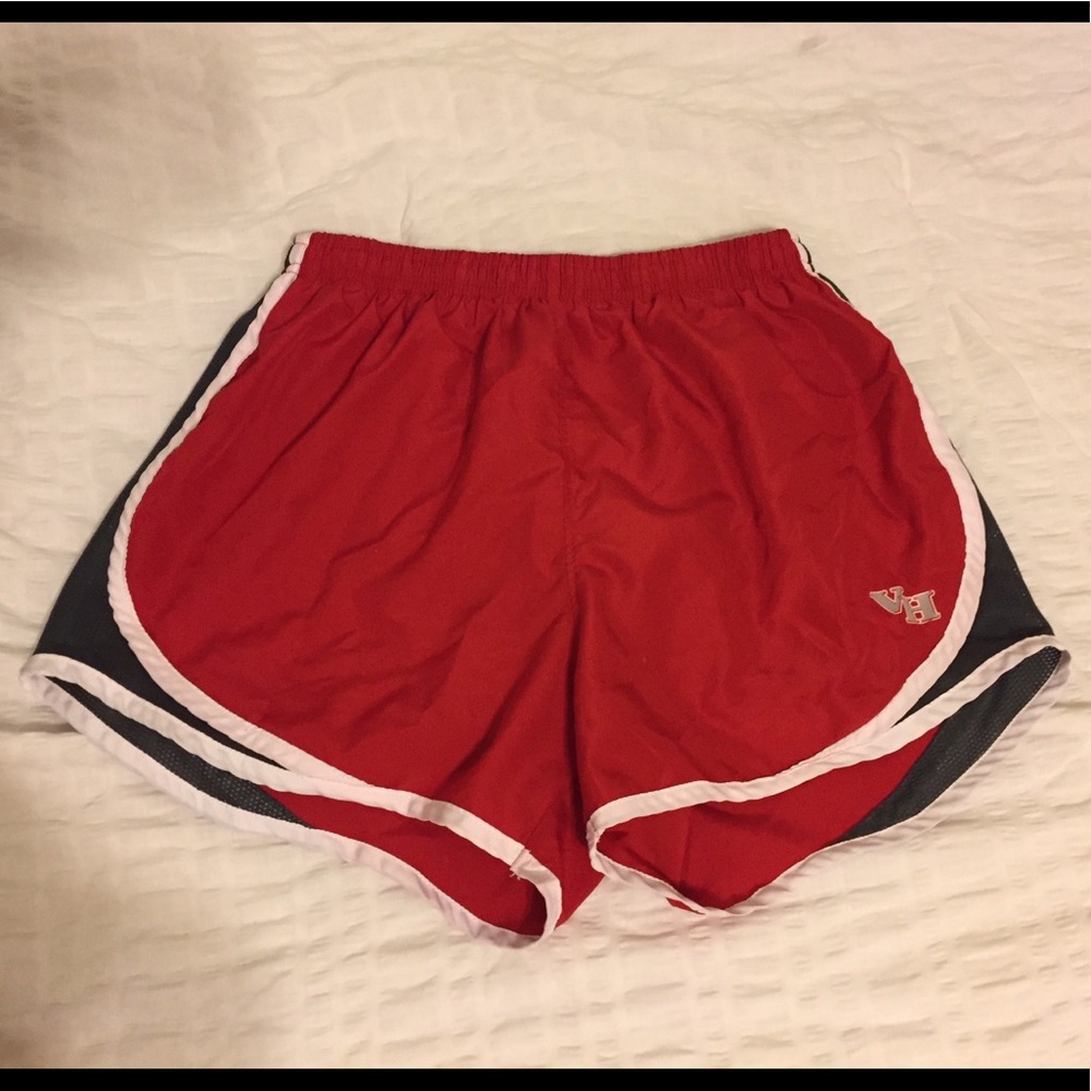 Red shorts